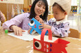 こどもの日を前に高槻市で親子でこいのぼりバッグ作り