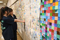 1500点の高槻市立中学校生徒制作の美術作品が市役所に集合