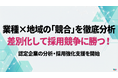 【採用戦略連携健康経営】業種×地域の健康経営優良法人認定 競合分析・採用強化支援の提供開始
