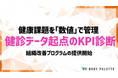 【経営とつなぐ健康経営】健診・ストレスチェック起点の健康課題KPI診断・改善支援プログラムの提供開始