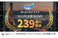中古車オークション「セルカ」、2025年度のGMVが239億円を突破！