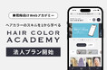 株式会社LOWBAL、美容室を運営する法人向けにヘアカラー教育オンラインスクール「HAIR COLOR ACADEMY法人プラン」の提供を開始