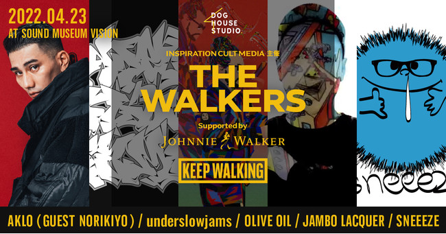 THE WALKERS Supported by JOHNNIE WALKER_TOP