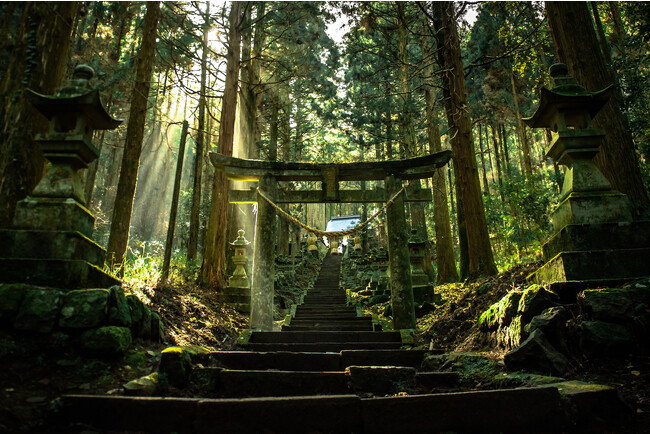 山奥の神社仏閣も立派な観光資源です。