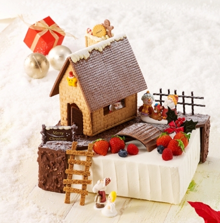 スペシャルケーキ サンタの休日 が初登場 クリスマスケーキ17 ロイヤルパインズホテル浦和のプレスリリース