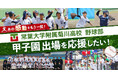 春のセンバツ甲子園出場!「常葉大学附属菊川高校野球部」応援クラウドファンディングプロジェクト