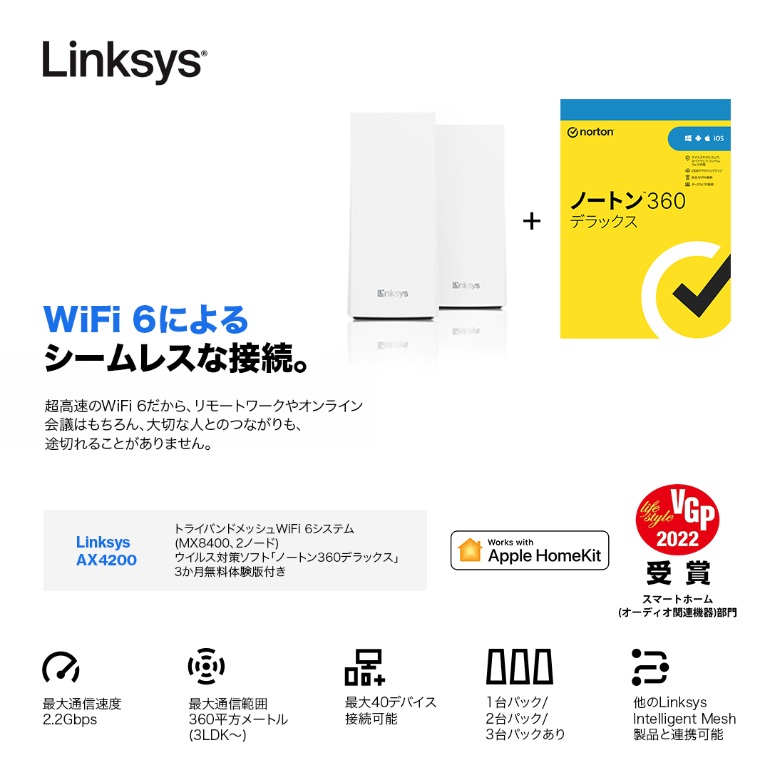 Amazonプライム感謝祭セール Linksys(リンクシス) 最大20％オフ