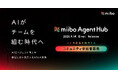 AIがチームを組む時代へ-AIエージェント同士が会話し合い協力するA2A技術「miibo Agent Hub」α版リリース