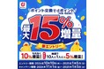 「ポイント交換でdポイント最大15%増量キャンペーン」を開催