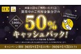「iD」20周年を記念して、「iD利用で当たる！50％キャッシュバックキャンペーン」を開催！