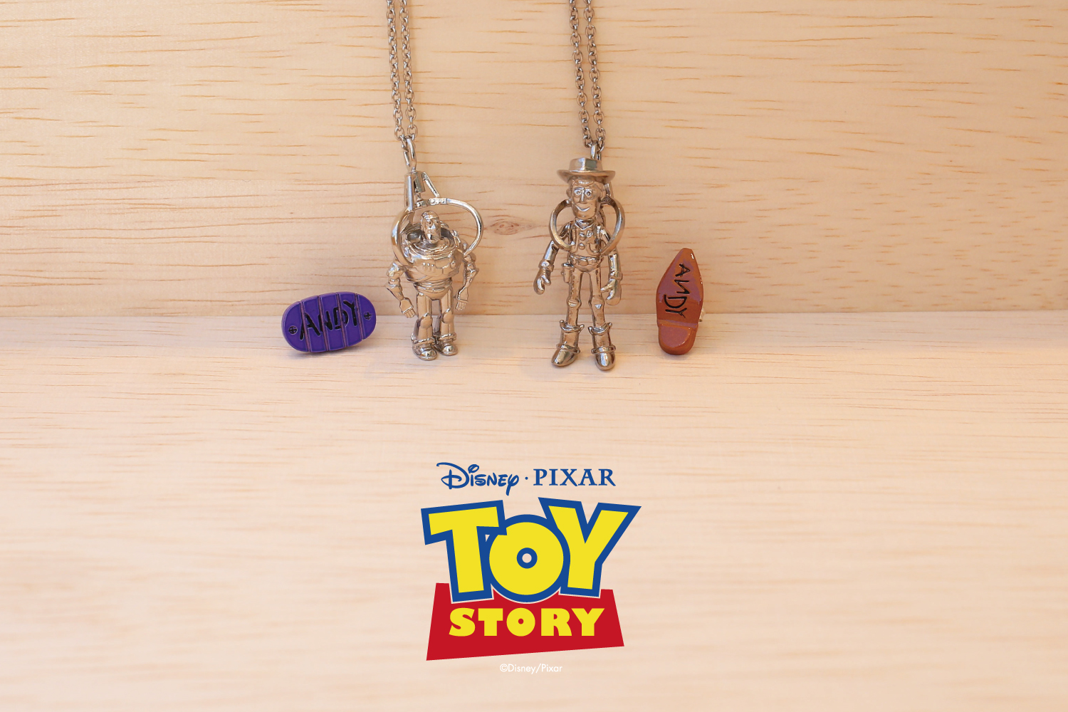 ウッディとバズの靴底がジュエリーで登場！「トイ・ストーリー」シリーズの新作 ＜『TOY STORY』 JEWELRY COLLECTION