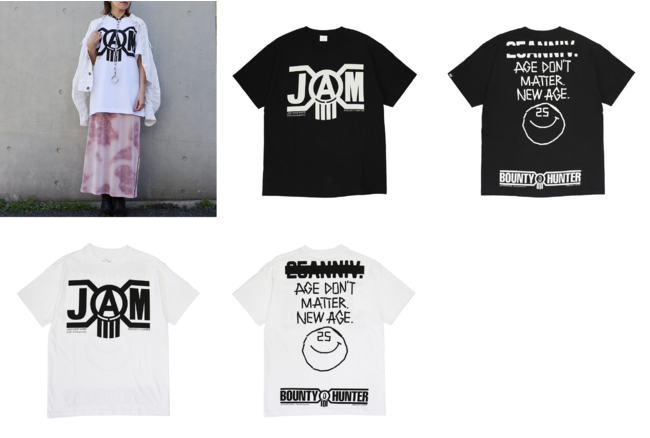 3大パンクス×JAM HOME MADEのコラボTシャツが登場！ PUNKS & LOVERS