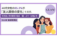 40代女性の85.3％が「友人関係に変化」。付き合い方の変化1位は「量より心地よさ」43.3％【GLAM価値観調査】