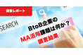 調査レポート|BtoB企業におけるリードナーチャリングおよびMA活用の課題
