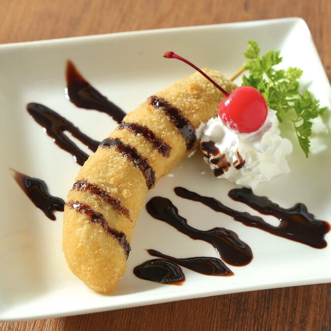 ・門司港バナナ デザート串：￥330(税込)