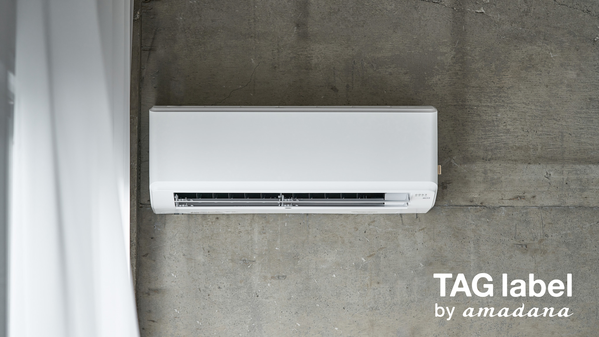 【‼️✨ 美品✨‼️】TAG label AT-HA2211-W エアコン　2020年製 TAGlabel by amadana 2.2kw エアコン AT-HA2211-W 2020年製