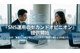 AIが導く「70点の正論」を、7,000社のデータで「100点の戦略」へ。新サービス『SNS運用のセカンドオピニオン』提供開始