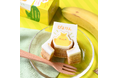 【季節限定】人気の「ぴよりんかたぬきバウム」にバナナ味が初登場！バナナを頭にちょこんと乗せた、かわいいぴよりんが型ぬきしながら⾷べるバウムになりました