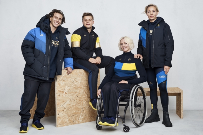 H Mが 平昌オリンピック パラリンピックのためにデザインしたスウェーデン選手団の公式ユニフォームを発表 企業リリース 日刊工業新聞 電子版