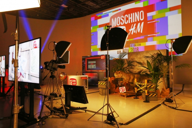 MOSCHINO [TV H&Mいよいよ発売。開催のVIP先行ショッピング