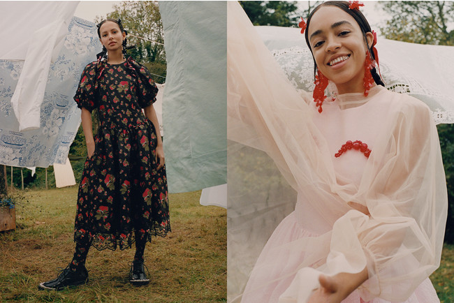 H&Mが「Simone Rocha x H&M」キャンペーン画像と動画を、本日3月1日