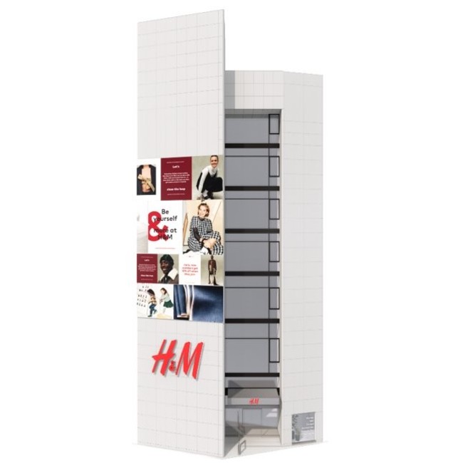 H&M 池袋店　完成イメージ図
