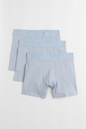 H&Mメンズ Blank Staples ミッドレングスボクサーブリーフ3枚セット￥2,999
