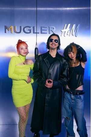 H&M 2023年 デザイナー・コラボレーション 「Mugler H&M（ミュグレー エイチ・アンド・エム）」 仲里依紗 金子ノブアキ 中島美嘉 ※敬称略