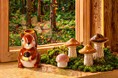 【フライングタイガー】秋の「ネイチャームード」を先取り！お部屋と食卓を彩る『リスとキノコの小さな森』シリーズ新登場