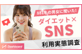 SNSでダイエット情報を見ても6割は購入せず!「自分に合った方法を求める」ニーズが高まる中、広告経由で商品を購入させる施策とは?
