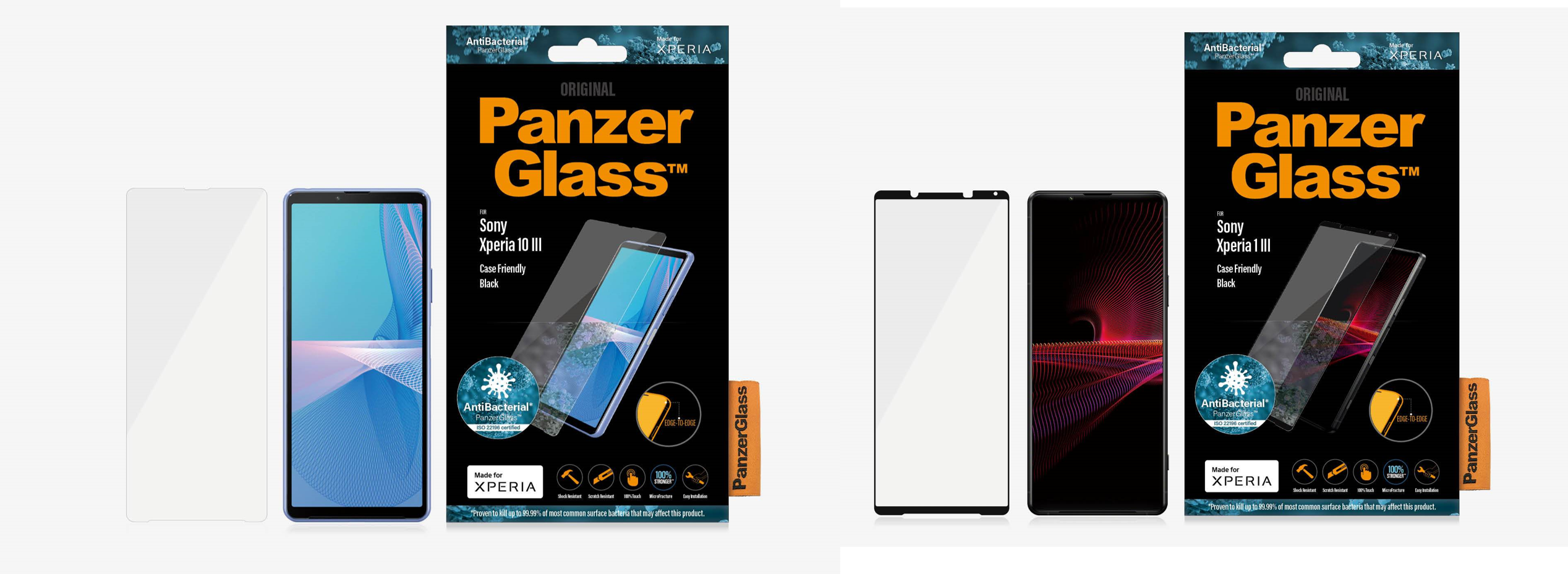 PanzerGlassよりXperia 10 III / Xperia 1 III用保護ガラスフィルムを7