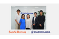 「Sushi Bonus」が(株)KADOKAWAで利用者満足度95%の高評価の理由 - リモート時代のカジュアルなコミュニケーションで組織再活性化
