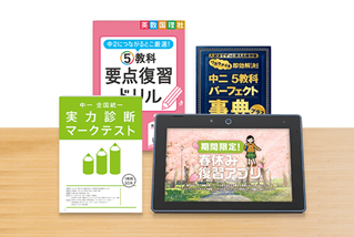 学び残しを一気につぶせるから自信をもって進級・進学できる「春休み