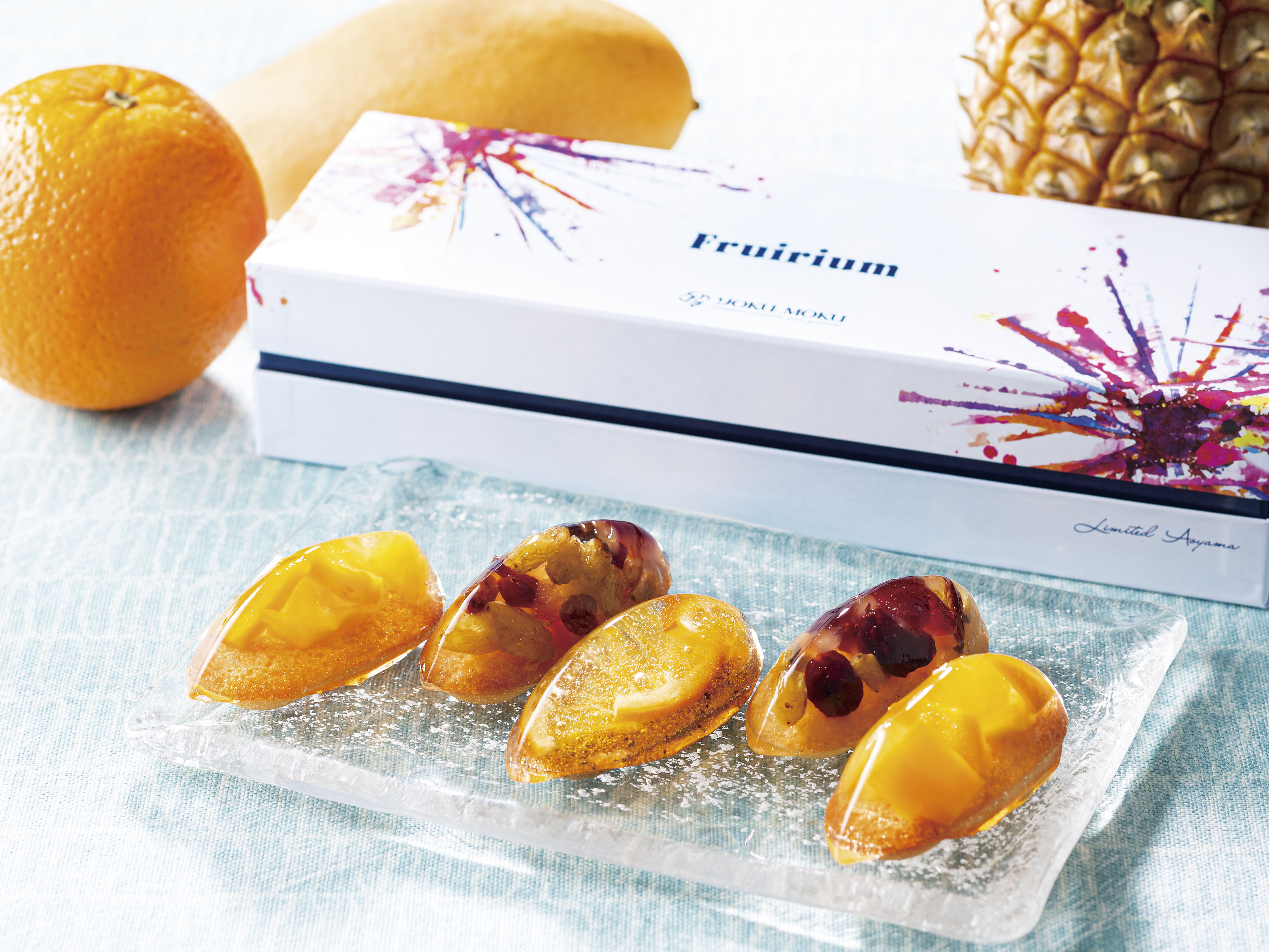 洋酒をきかせた大人なクリスタルサマースイーツ Fruirium フリュイリウム 6月日 木 よりヨックモック青山本店 夏季限定発売 株式会社ヨックモックのプレスリリース