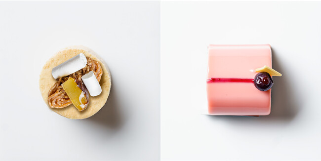 (左)レコルト マロン (右)フィグ カシス