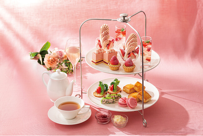 ブルー・ブリック・ティーセット ～春色テラスのティータイム～