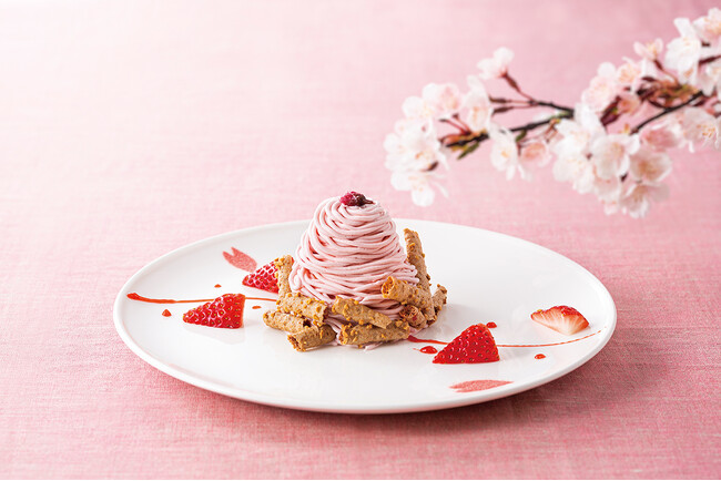 桜のモンブラン