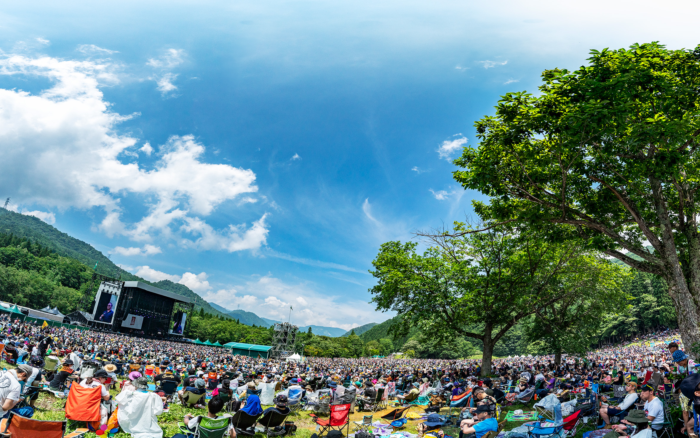 フジロック2023キャンプサイト券（3名）開催期間中有効