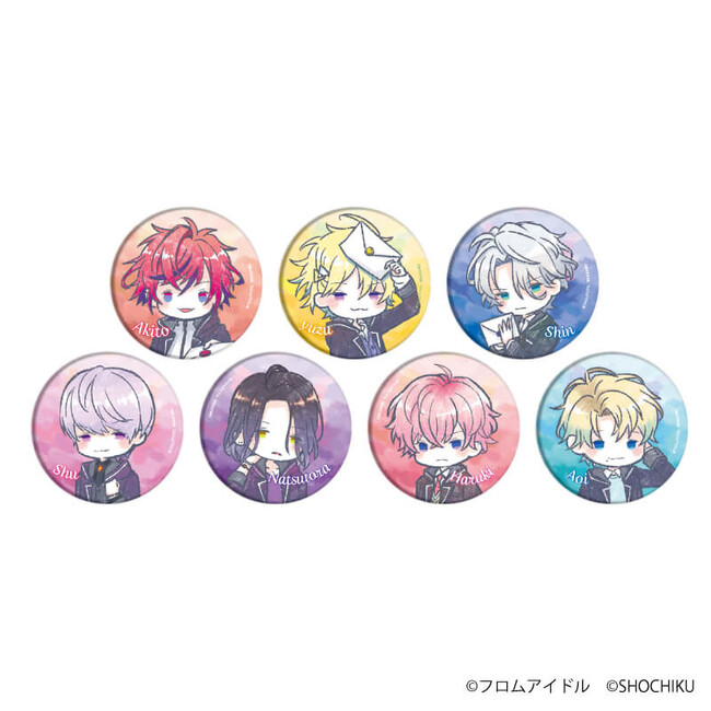 Prince Letter S フロムアイドル の新作グッズが10月8日よりgraffart Shop で発売決定 イケメンキャラが可愛いイラスト に 時事ドットコム