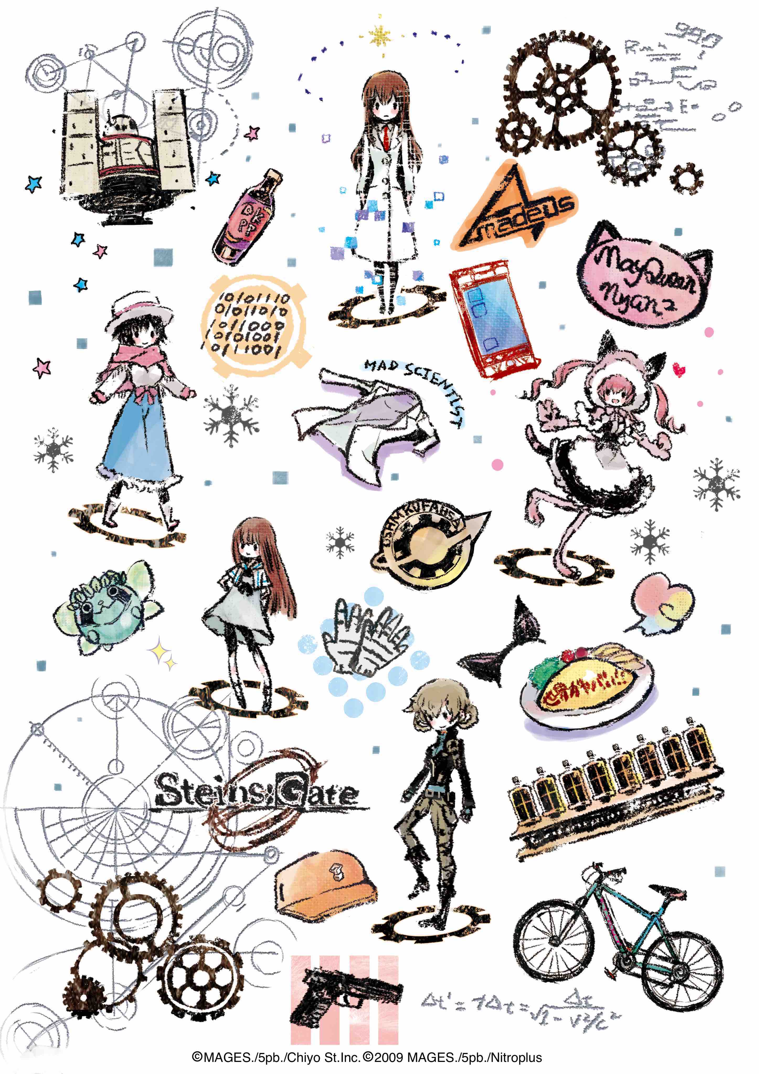 A3 GraffArt STEINS GATE 0 A3 