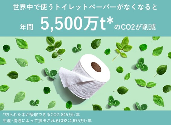 温水洗浄温風乾燥
