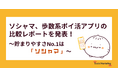 ソシャマ、歩数系ポイ活アプリの比較レポートを発表!
