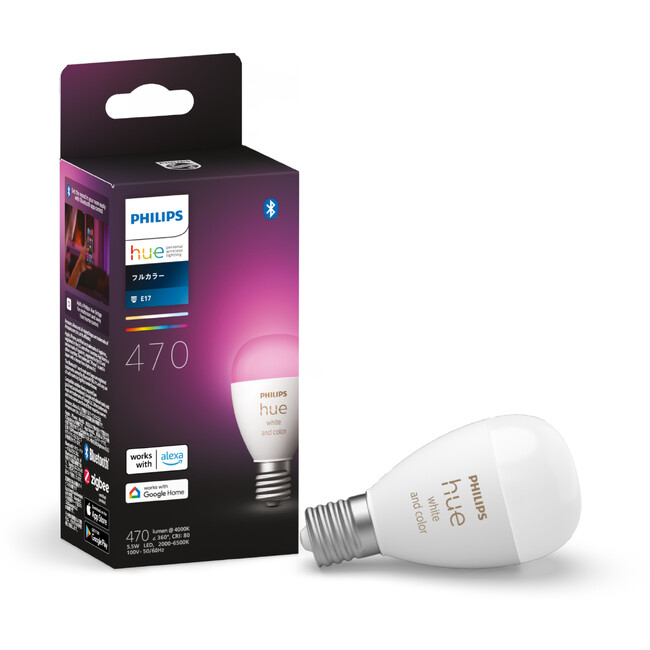 シグニファイ、日本市場向けに独自開発した Philips Hue シリーズ E17