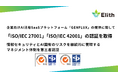 株式会社 Elith、企業向け AI 活用 SaaS プラットフォーム「GENFLUX」の提供に関して「ISO/IEC 27001」「ISO/IEC 42001」の認証を同時取得