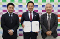 【国産オーガニック給食実現に向けて】(株)泉平×(一社)日本有機加工食品コンソーシアム×(生協)コープ自然派兵庫が三者協定を締結。