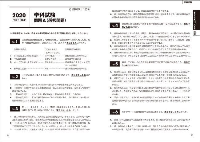 1級土木施工管理技士 過去問コンプリート 21年版 が登場 最新過去問8年分を完全収録 専用アプリでスキマ時間も有効活用 雑記帳