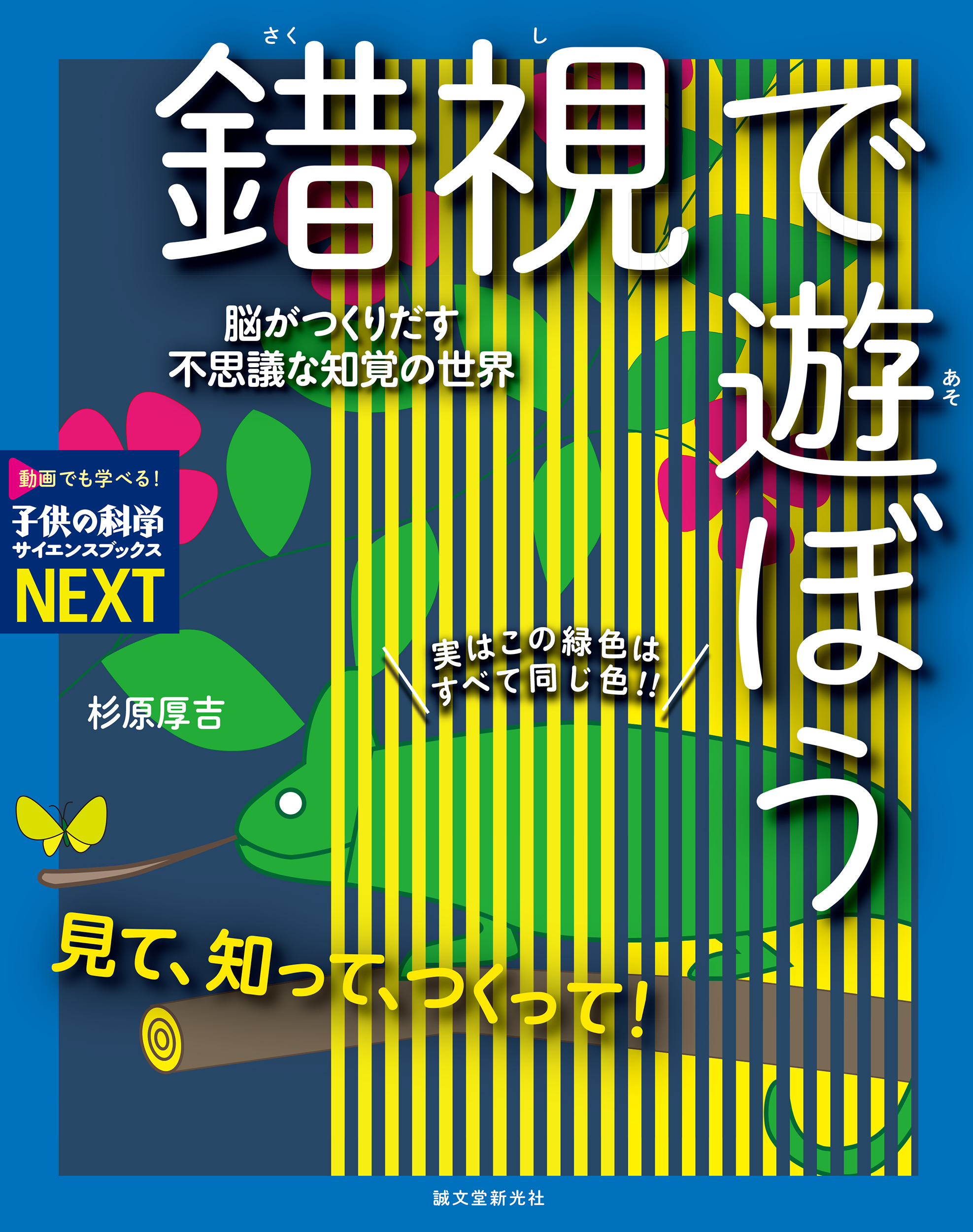 頭ではわかっていても どうしても 本当とは違って 見える 錯視の不思議な世界を堪能できるビジュアルブックが登場 株式会社誠文堂新光社のプレスリリース