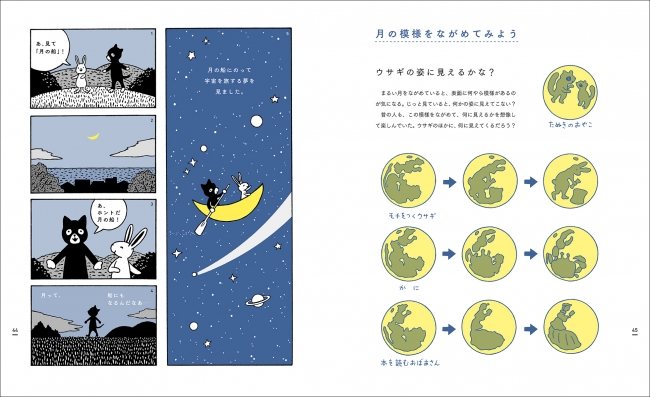 月 をながめるのが楽しくなる 月の満ち欠けについて 森 雅之さんのイラストとともに やさしく解説 企業リリース 日刊工業新聞 電子版