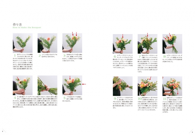 花束作りをもっと美しく 花束の作り方テクニック 刊行 株式会社誠文堂新光社のプレスリリース