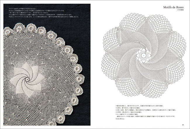 本場フランスのアンティークレース》かぎ針で編めるドイリーを厳選！パリのクロッシェレースを手作りしよう！ | 株式会社誠文堂新光社のプレスリリース
